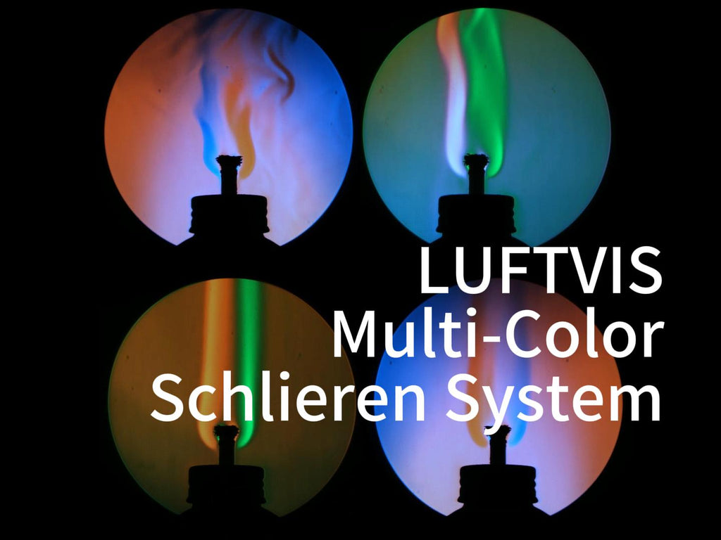 Schlieren Video #4 | Flames in Colors