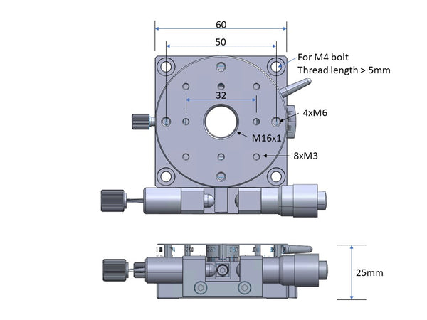 Rotary Stage - Stage-60 Series