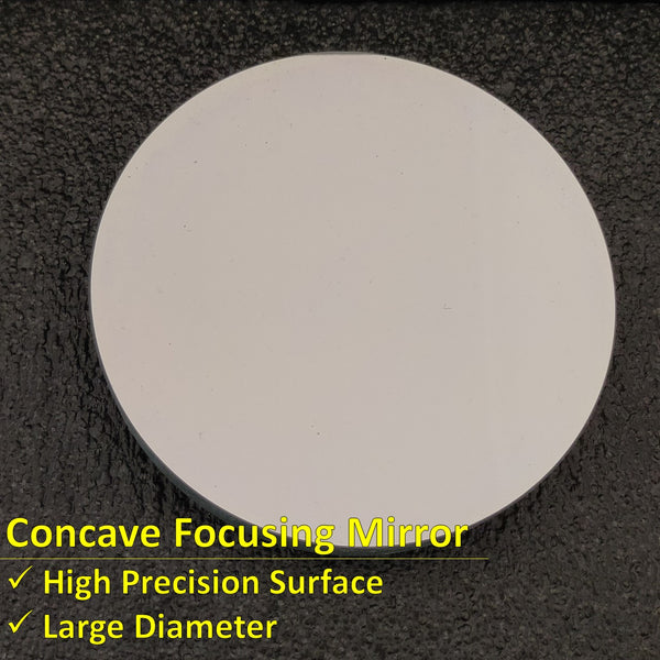 High Precision Concave Focusing Schlieren Mirror D150F750 (Unmounted)